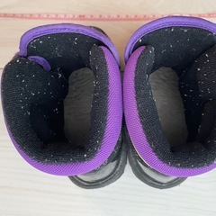 m オシュコシュ　14㎝　スノーシューズ　oshkosh 珍しいパープル系の画像