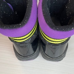 m オシュコシュ　14㎝　スノーシューズ　oshkosh 珍しいパープル系の画像