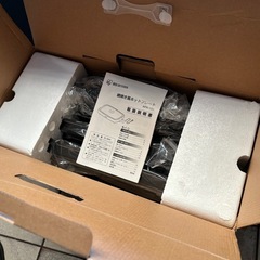 中古　たこ焼きもできる網焼き風ホットプレート　平面　焼肉　たこ焼きの３プレート付　アイリスオーヤマ　APA-135-Tの画像