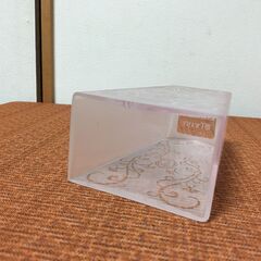 【非売品】Twany 假屋崎省吾 ガラス 花瓶 フラワーベース 未使用品 トワニー KARIYAZAKI SHOGO カネボウの画像