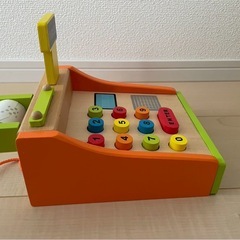 木製レジの画像