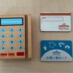 木製レジの画像