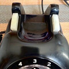 黒電話　昭和レトロ　インテリアの画像