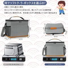 保冷バッグ 13.5L クーラーボックス 折りたたみ 4層断熱 ソフトクーラーの画像