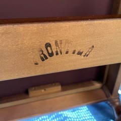 HIDA 飛騨産業 FRONTIER 1人用 木製 アームチェア ヘタリなし 小傷少なめ キツツキマーク フロンティアシリーズ 中古美品 ③の画像