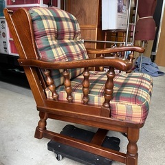 HIDA 飛騨産業 FRONTIER 1人用 木製 アームチェア ヘタリなし 小傷少なめ キツツキマーク フロンティアシリーズ 中古美品 ③の画像