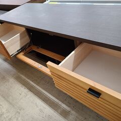 J1811　【リユースのサカイ柏店】　グランテイスト　TV台　ガルト　grt-feed-tv160　クリーニング済み　新品参考価格59,800円の画像