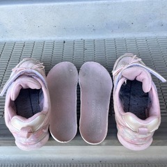 子供靴16.5USEDmoonstar LUVRUSHの画像