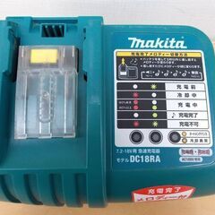 makita 急速充電器 AC100V専用 7.2-18V用 DC18RA T メロディー付き マキタ 札幌 西野店の画像