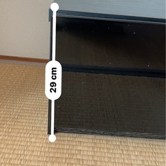 木製テレビボードの画像