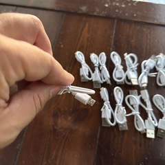 USB Micro USB コネクタ　充電ケーブルの画像