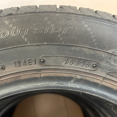 145/80R13 バリ山2025年国産タイヤ4本セットの画像