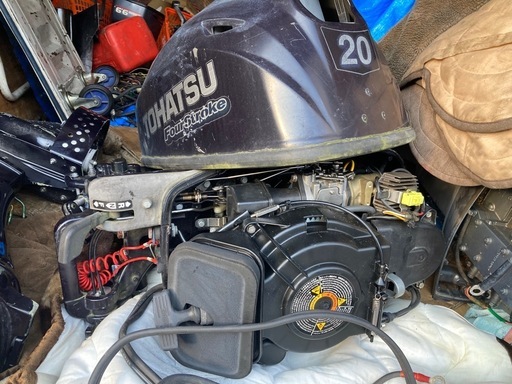 トーハツ20馬力4スト中古船外機Lサイズ