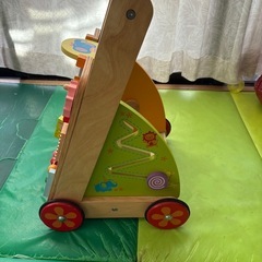 アイムトイ　手押し車　木製の画像