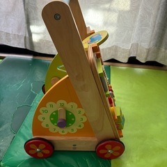 アイムトイ　手押し車　木製の画像