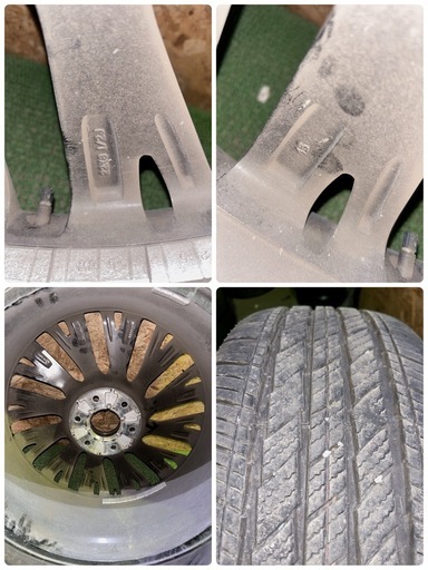 インフィニティ BS 275/50R22 24年 22×8½ 6×139.7 IN45