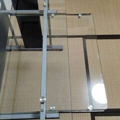 【無料】PCデスク(強化ガラス)の画像