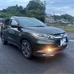 ホンダ HONDA ヴェゼル カーキ  車検有り  ハイブリッドの画像