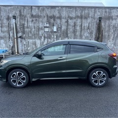 ホンダ HONDA ヴェゼル カーキ  車検有り  ハイブリッドの画像