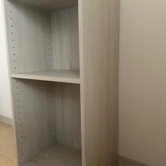 ホワイト　カラーボックス　本棚　新品未使用の画像