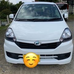 ダイハツ　ミライース　白色　 車検令和9年6月の画像