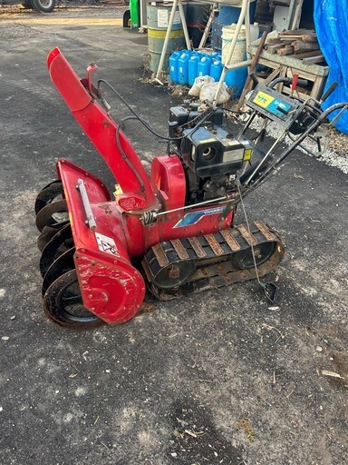 ヤナセの除雪機