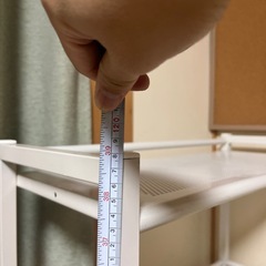 【YAMAZEN】ラック付きデスクの画像