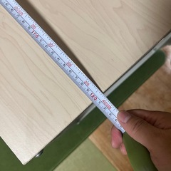 【YAMAZEN】ラック付きデスクの画像