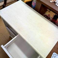 ニトリ カウンターワゴン リズバレー SLM8075S フレンチカントリーの画像