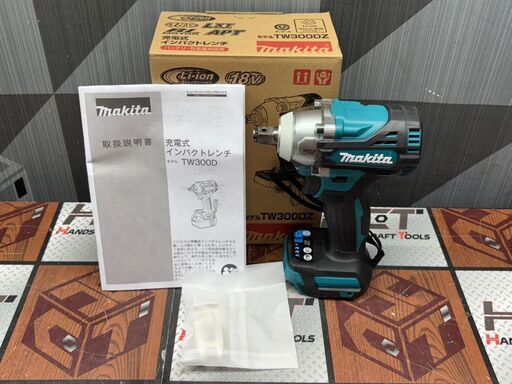 【未使用】マキタ Makita TW300DZ 充電式インパクトレンチ 18V 本体のみ【ハンズクラフト佐賀】