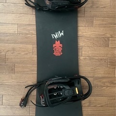 ROSSIGNOL the mini 121 バインディング付 スノーボードの画像