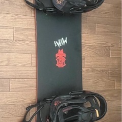 ROSSIGNOL the mini 121 バインディング付 スノーボードの画像