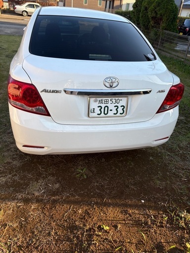TOYOTAアリオン　H24年車両　