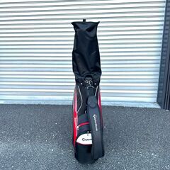 店頭引き渡し 美品 TaylorMade キャディバッグ トゥルーライト ゴルフバッグ ゴルフの画像