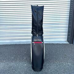 店頭引き渡し 美品 TaylorMade キャディバッグ トゥルーライト ゴルフバッグ ゴルフの画像