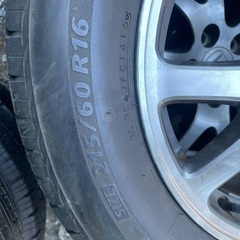 オデッセイ に付いてました。215/60/16 2本の画像