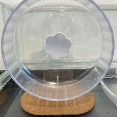 グラスハーモニー 600　ブカスター　回し車　ハムスター　飼育セットの画像