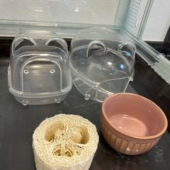 グラスハーモニー 600　ブカスター　回し車　ハムスター　飼育セットの画像