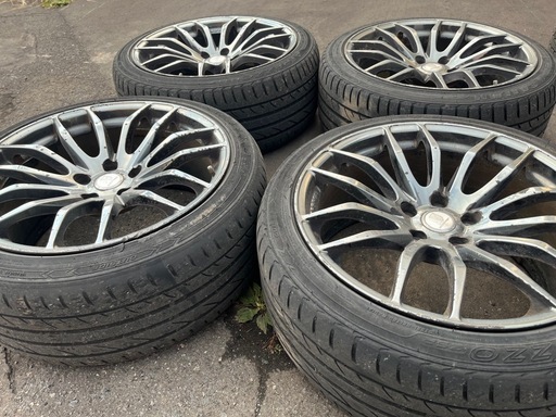 19インチ　DORFREN 19×9J 4本　アルファード　ヴェルファイア