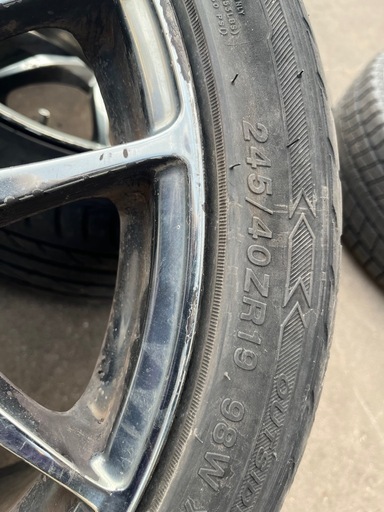 19インチ　DORFREN 19×9J 4本　アルファード　ヴェルファイア