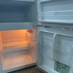 ☆引取り限定☆ 2017年製　冷蔵庫 S-cubismの画像