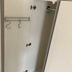 洋服タンス　二段収納の画像