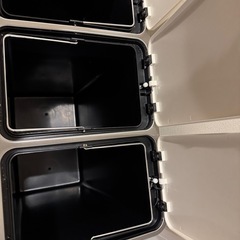 (定価1.7万円) 3連高級ゴミ箱 3x18L の画像