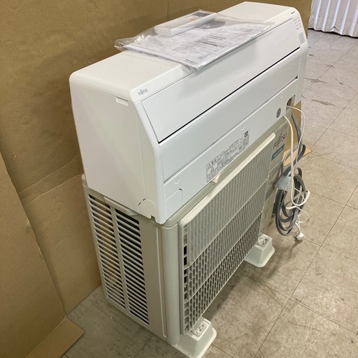 FUJITSU 富士通 ルームエアコン AS-C281LHK-W 室外ユニット AO-C281LHK 