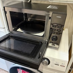 ツインバード TWINBIRD オーブンレンジ DR-E857 2022年製の画像