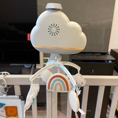 フィッシャープライス 赤ちゃんぐっすり!2WAYレインボーシャワーメリーの画像