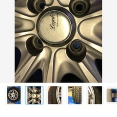 日産ティーダ　タイヤ　ホィール　185、
65R15の画像