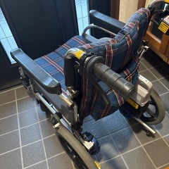 未使用　
バッテリー式　電動　車椅子　マツナガ製　の画像