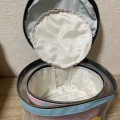 すみっこぐらし　ダブルバニティポーチの画像