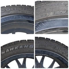 215/45/R17 スタッドレスタイヤ　ホイール　NANKANG　の画像